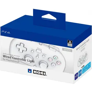 Hori Wired Controller Light For Playstation 4 [white]